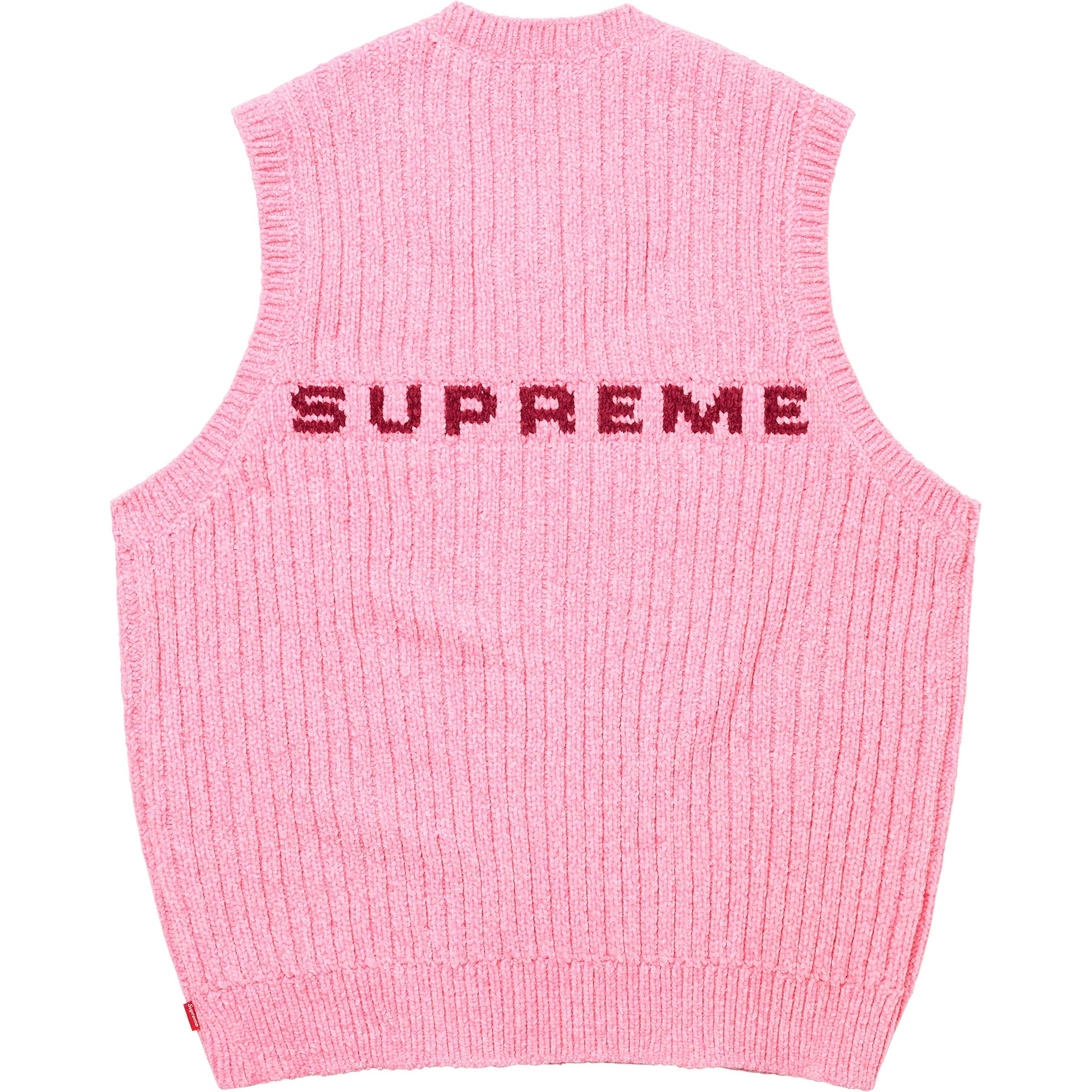 Chenille Sweater Vest view 3